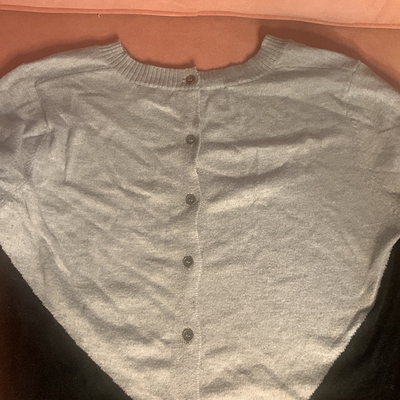 Colorblock Button-Back Sweater - Picture 2 of 2